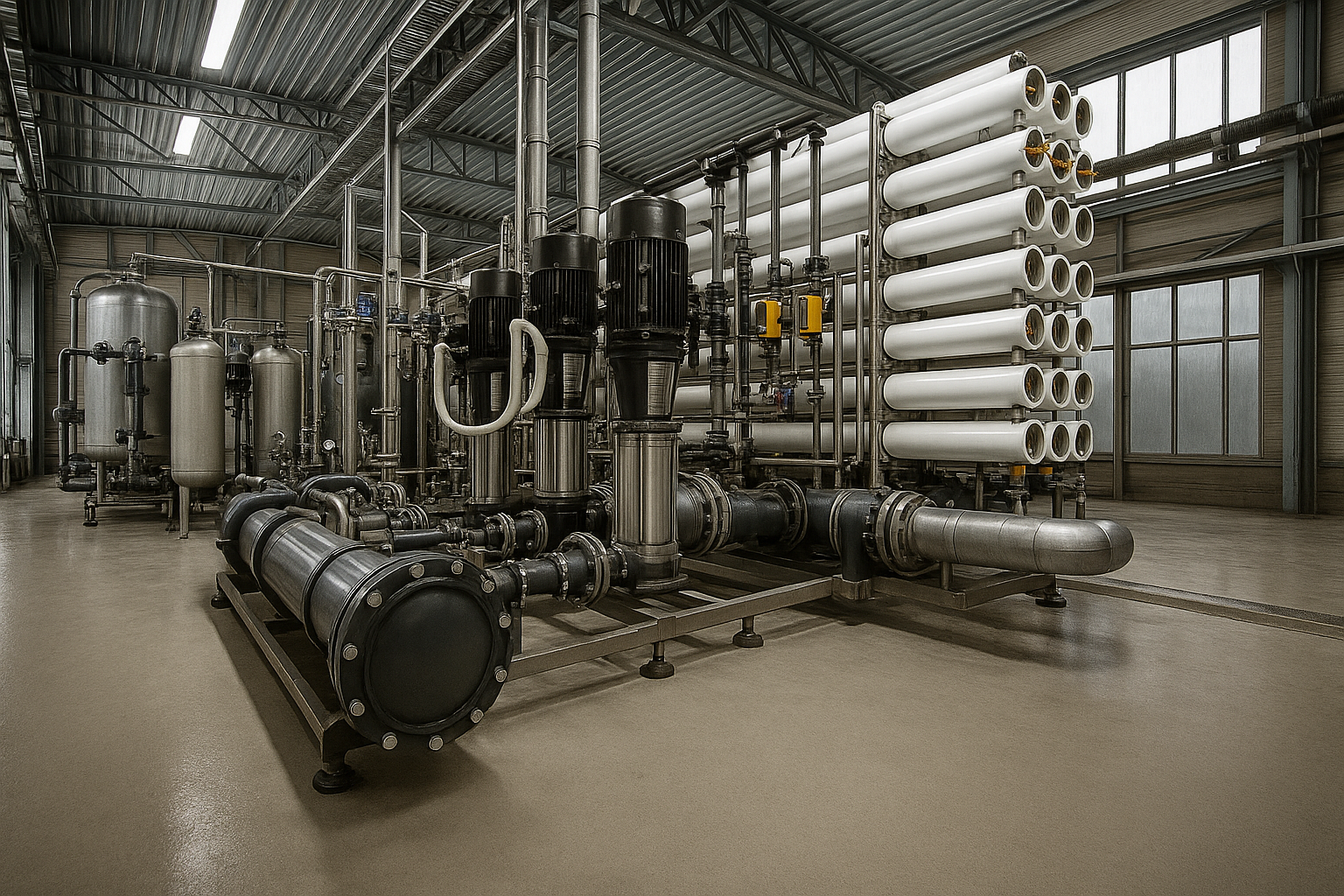 Reverse Osmosis and Softener plants